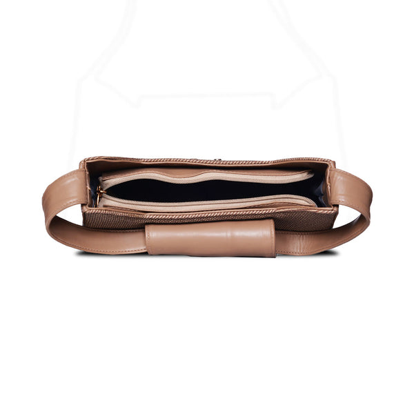 Luna Flap Bag Brown Skin