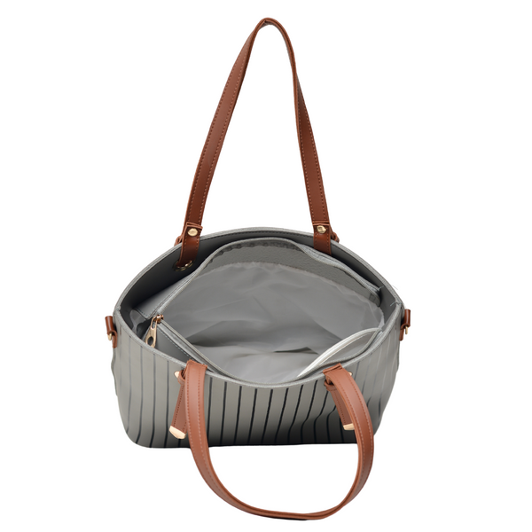 2 Pcs Large Capacity Lining Bag Set (Grey)