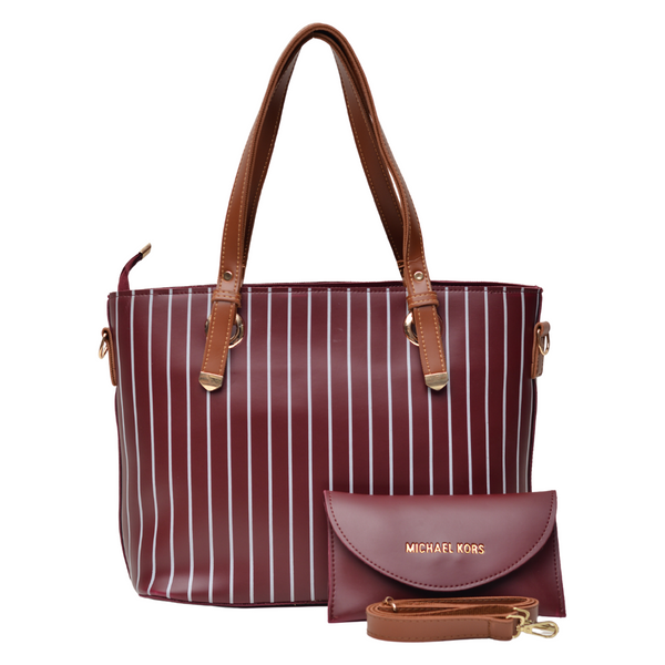2 Pcs Large Capacity Lining Bag Set (Maroon)