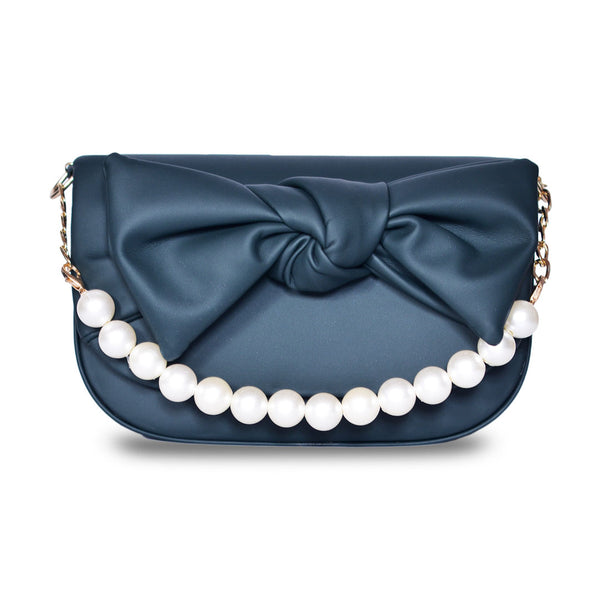 Mini Bow Bag Zinc