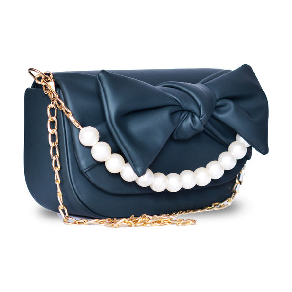 Mini Bow Bag Zinc