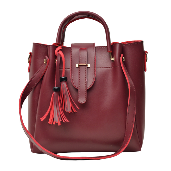 3 Pcs Large Capacity Casual Set (Maroon)