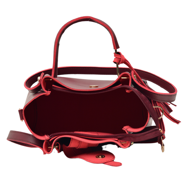 3 Pcs Large Capacity Casual Set (Maroon)