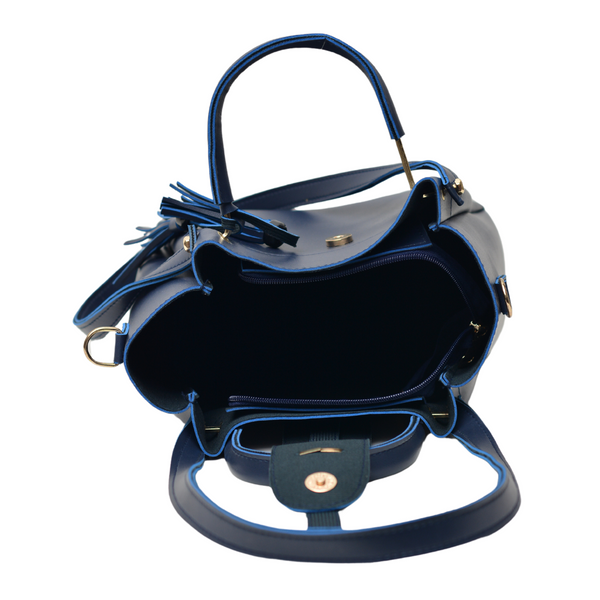 3 Pcs Large Capacity Casual Set (Navy Blue)