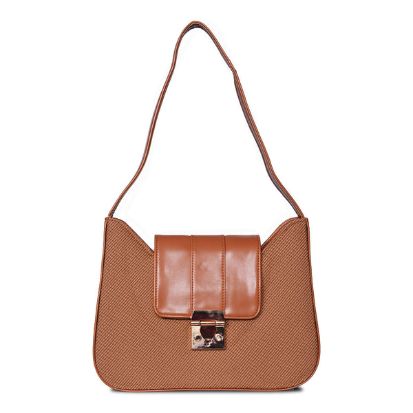 Luna Flap Bag Dark Brown