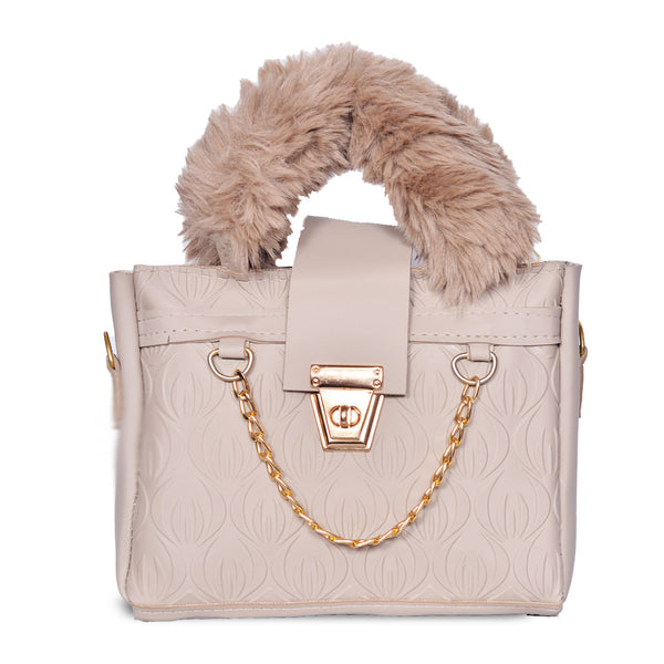 Plush Fur Top Crossbody Bag Skin