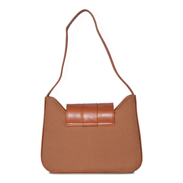 Luna Flap Bag Dark Brown