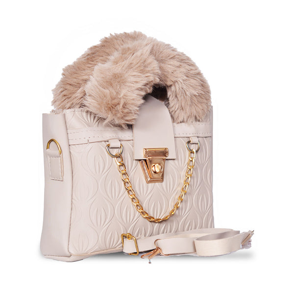 Plush Fur Top Crossbody Bag Skin