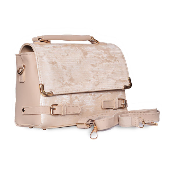 Top Handle Crossbody Bag with Adjustable Wide Strap Skin