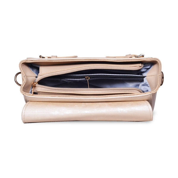 Top Handle Crossbody Bag with Adjustable Wide Strap Skin