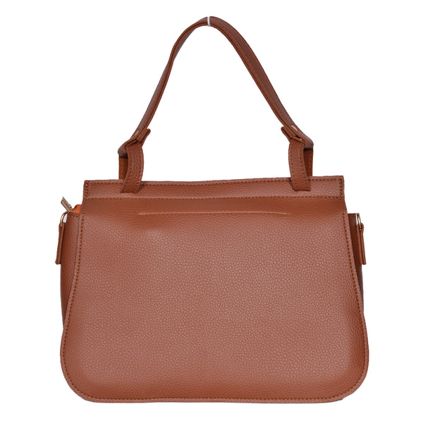 2 Pieces Small Flap Crossbody Handbag  Mustard brown
