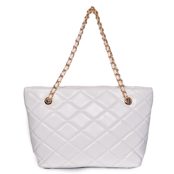 Mabyn Trendy tote bag White