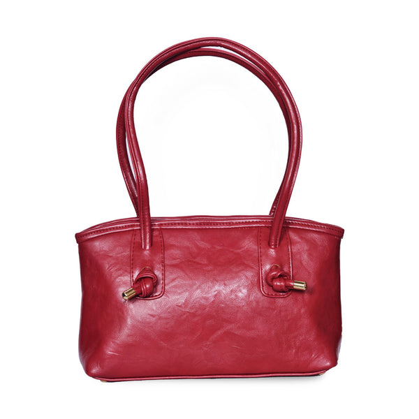 Women'S Shoulder Bag - Exquisite And Minimalist Design Maroon