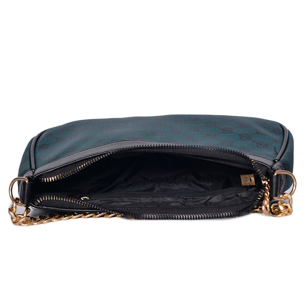 Mini Printed High Quality Crossbody Bag Green