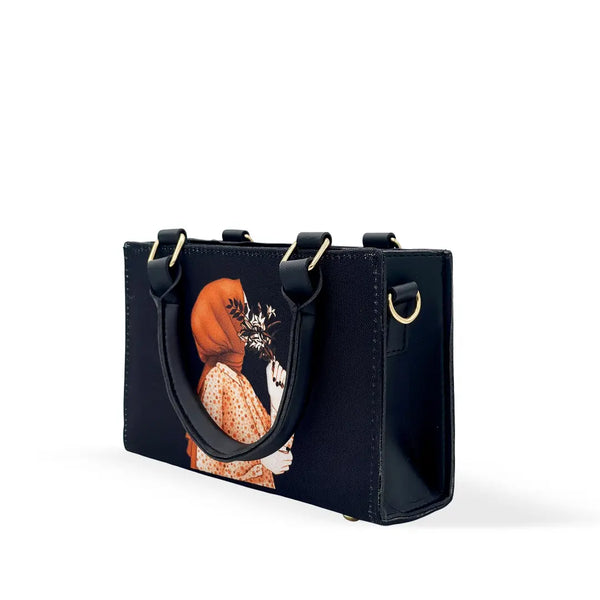 Mini Hijab  Crossbody Bag Black