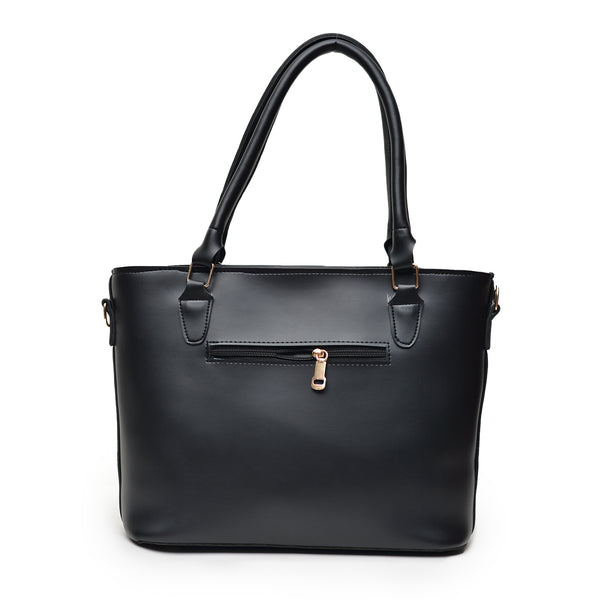 2 Pcs Large Capacity Hand Bag (Black)
