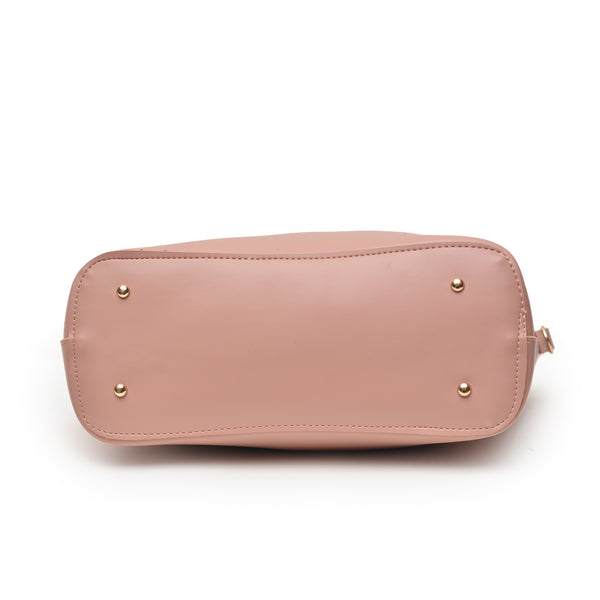 2 Pcs Large Capacity Hand Bag (Pink)
