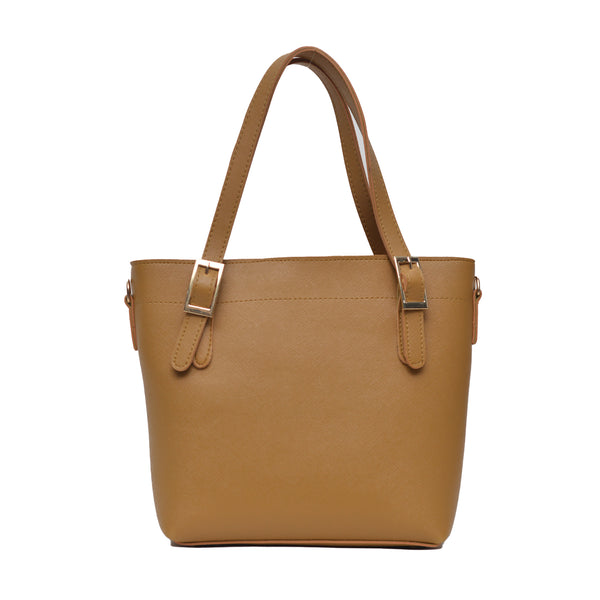 Buckled Shoulder Bag (Mustard Yellow)