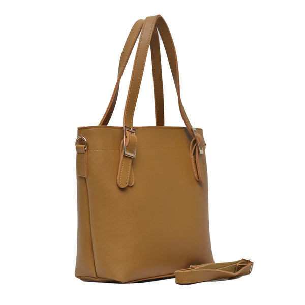Buckled Shoulder Bag (Mustard Yellow)