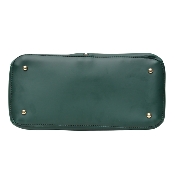 Casual Hand Bag (Bottle Green)