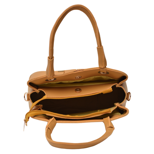 Casual Hand Bag (Mustard Yellow)