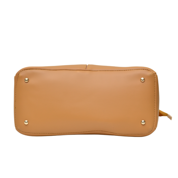 Casual Hand Bag (Mustard Yellow)