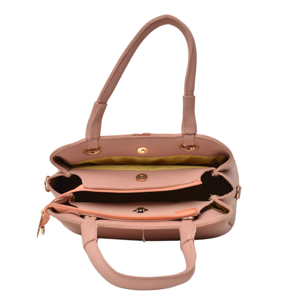Casual Hand Bag (Pink)