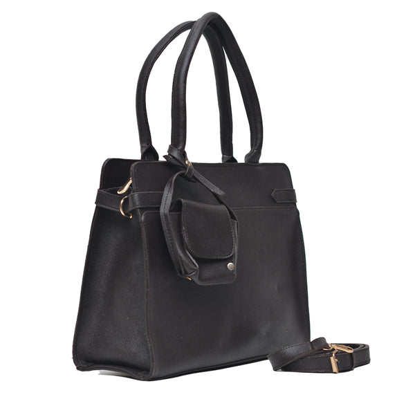 Classic Handbag (Dark Brown)