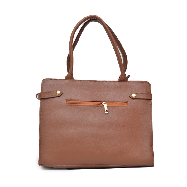 Classic Handbag (Mustard Brown)