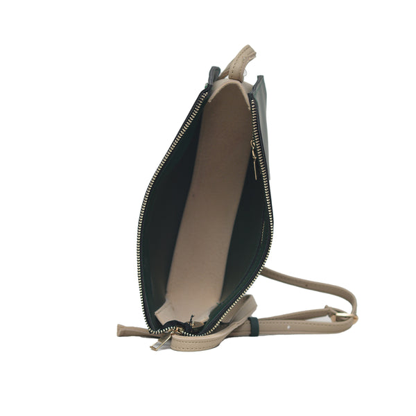 Crossbody Sling Bag (Bottle Green)