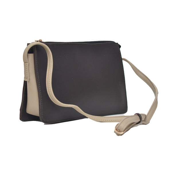 Crossbody Sling Bag (Dark Brown)