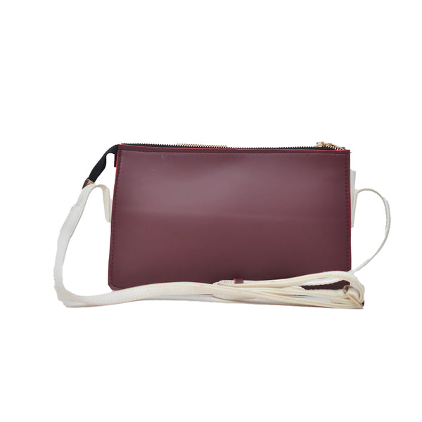 Crossbody Sling Bag (Maroon)