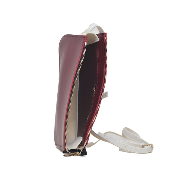Crossbody Sling Bag (Maroon)