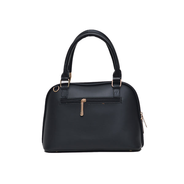 Floral D Bag (Black)