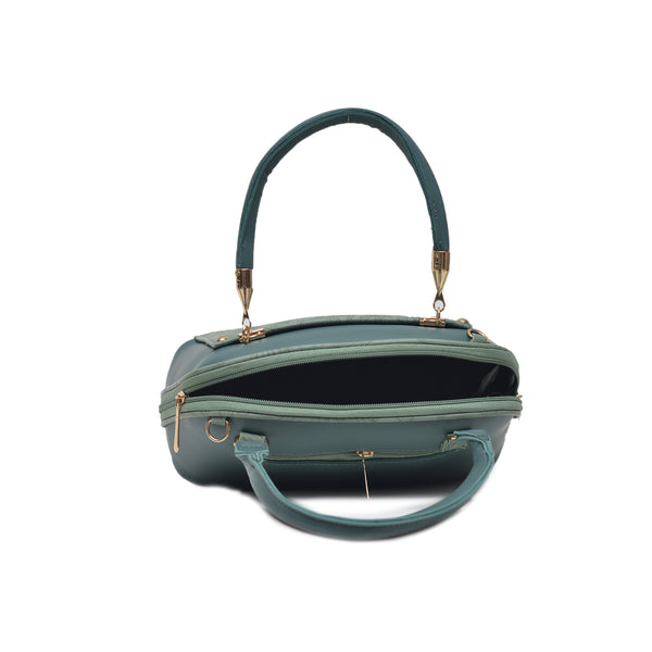 Floral D Bag (Light Green)