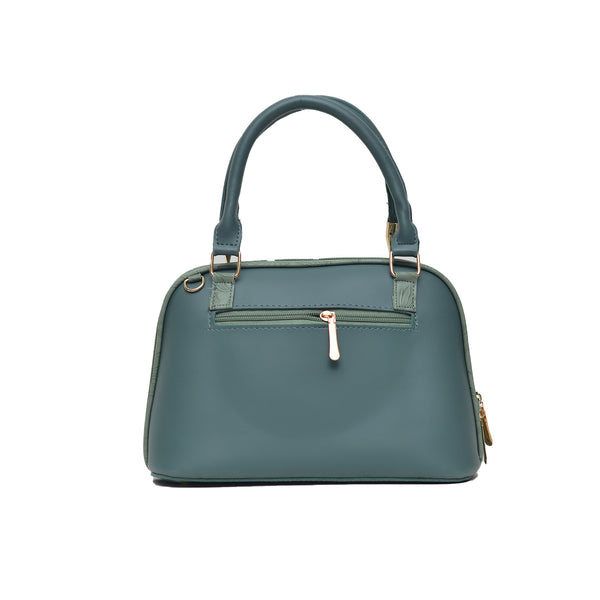 Floral D Bag (Light Green)