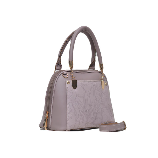 Floral D Bag (Purple)
