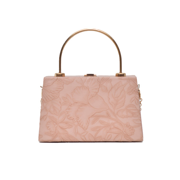 Floral Pattern Clutch (Pink)