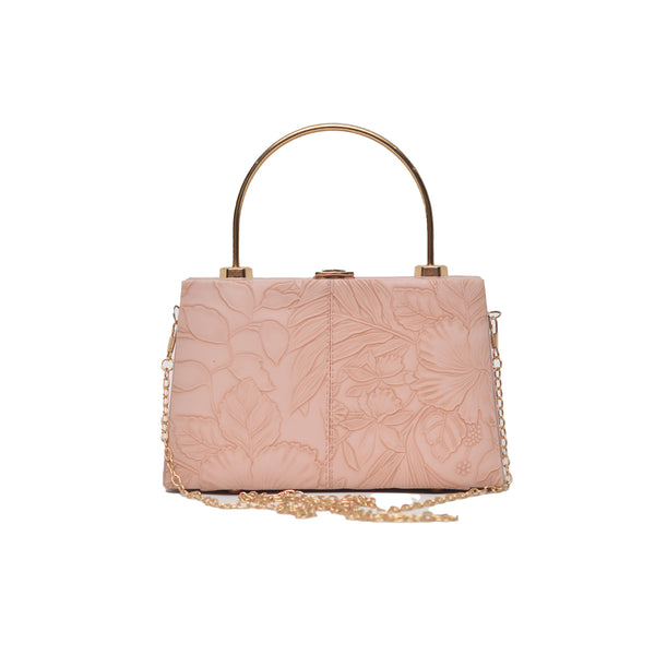 Floral Pattern Clutch (Pink)