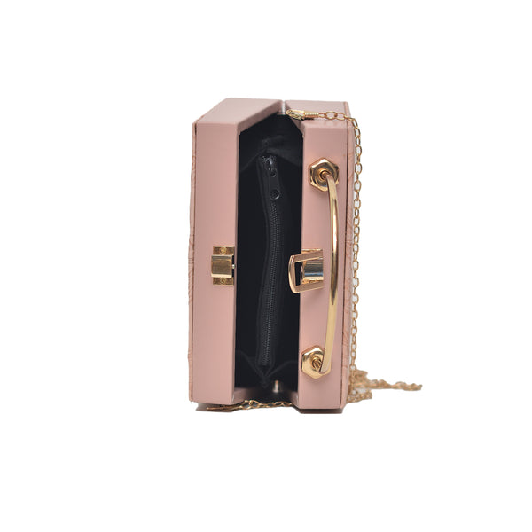 Floral Pattern Clutch (Pink)