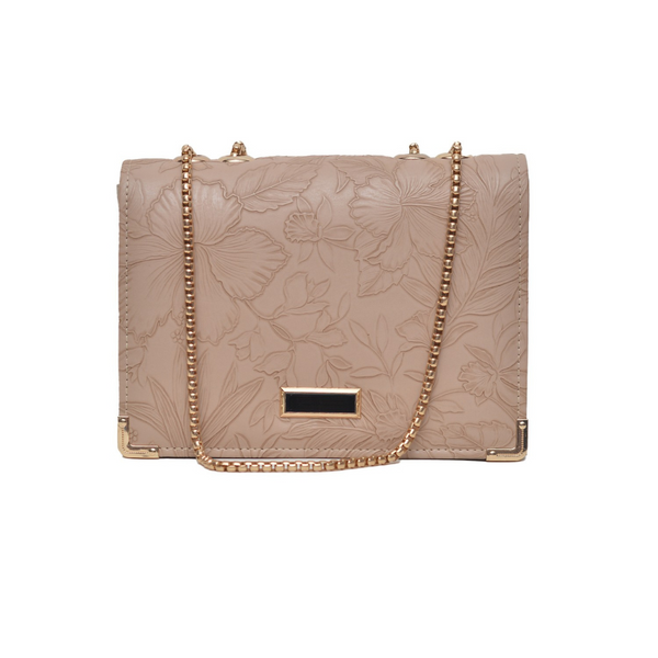 Floral Pattern Sling Crossbody Bag (Skin)
