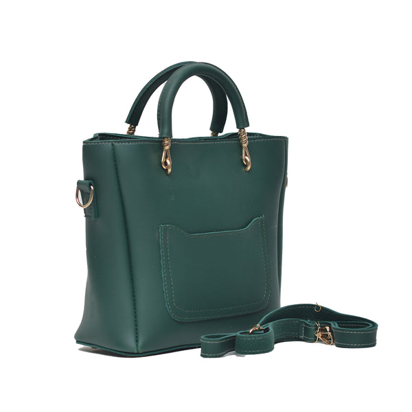 Formal Hand Bag (Bottle Green)