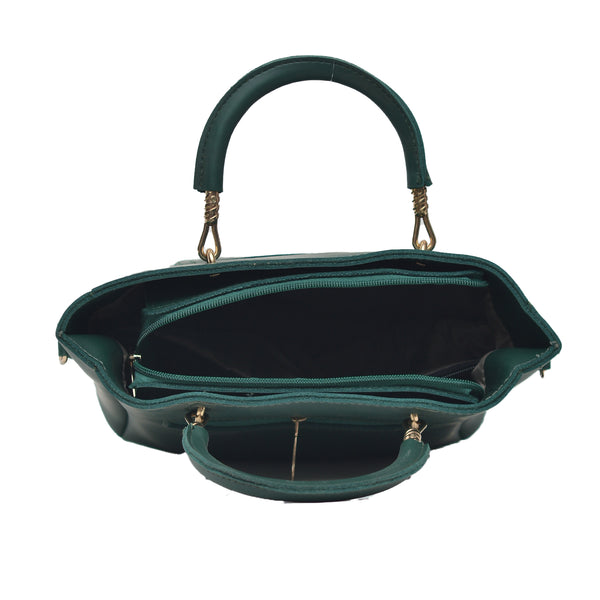 Formal Hand Bag (Bottle Green)