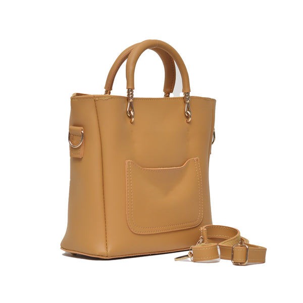 Formal Hand Bag (Mustard Yellow)