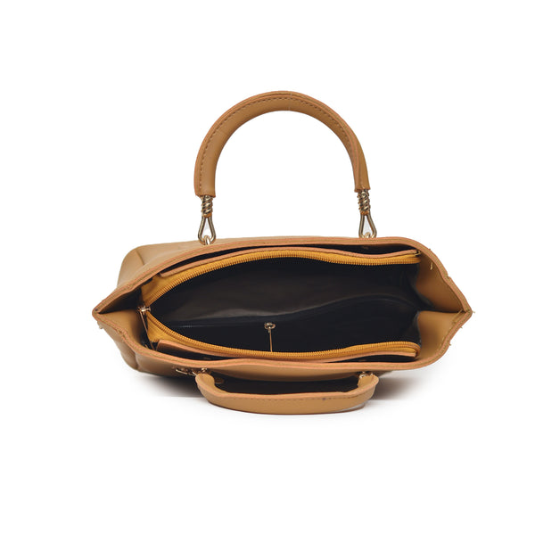 Formal Hand Bag (Mustard Yellow)