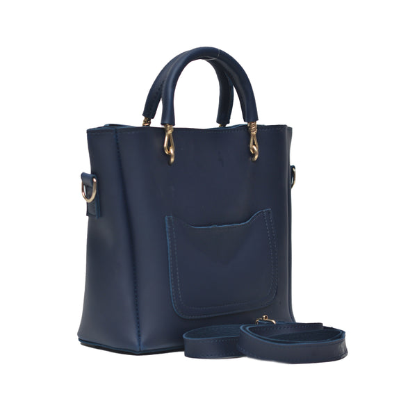 Formal Hand Bag (Navy Blue)