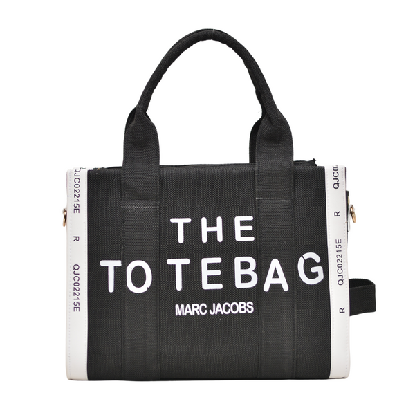 Jute Tote Bag (Black)