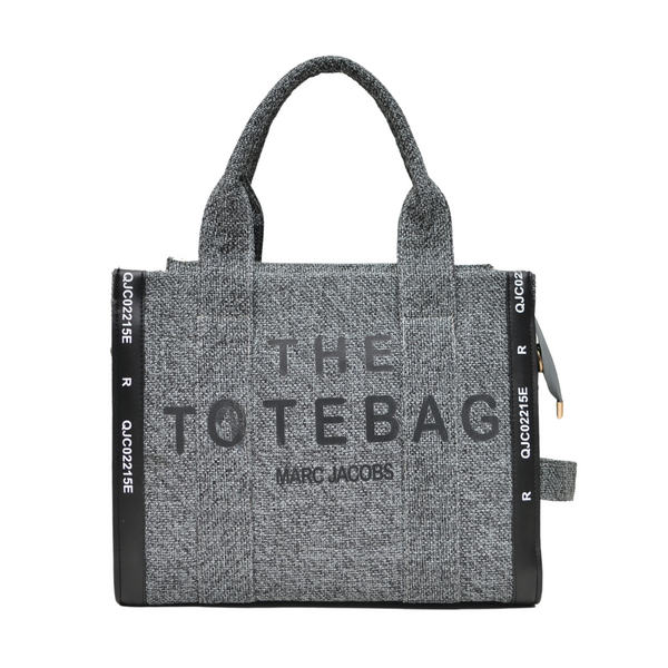 Jute Tote Bag (Grey)