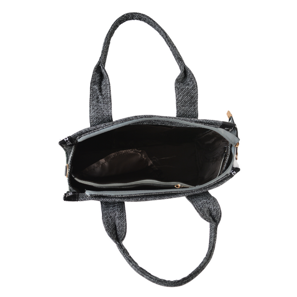Jute Tote Bag (Grey)