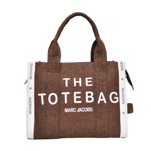 Jute Tote Bag (Mustard Brown)